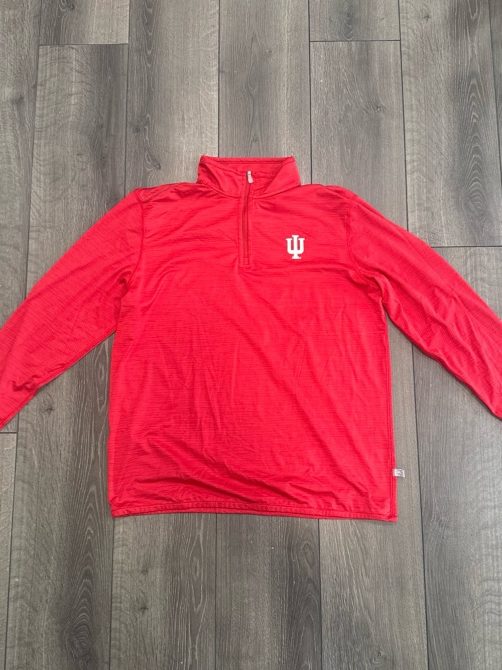 Tommy Bahama Indiana University red quarter zip sweatshirt sz M ONLY WORN ONCE